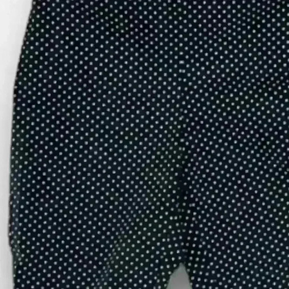 So Slimming Chico's Polkadot Black/White Crop Pants Size 10​​ - Picture 2 of 6